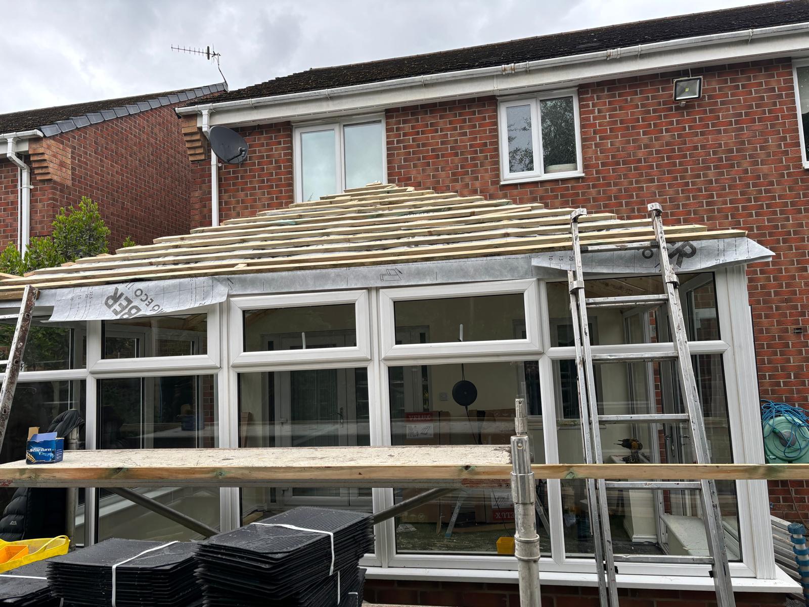 Conservatory Solid Roof Conversion — photo 3