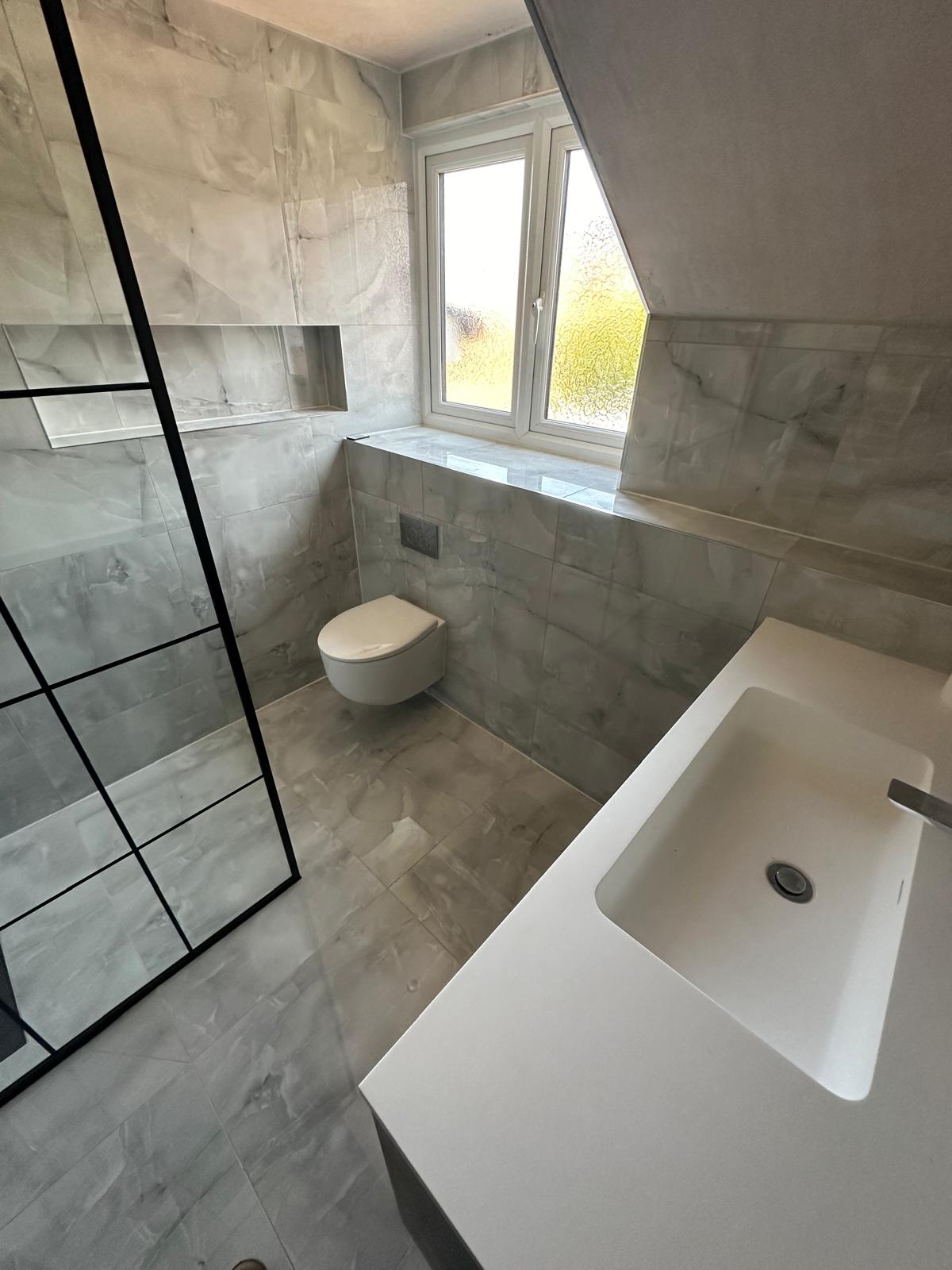Double Contemporary Bathroom Refit